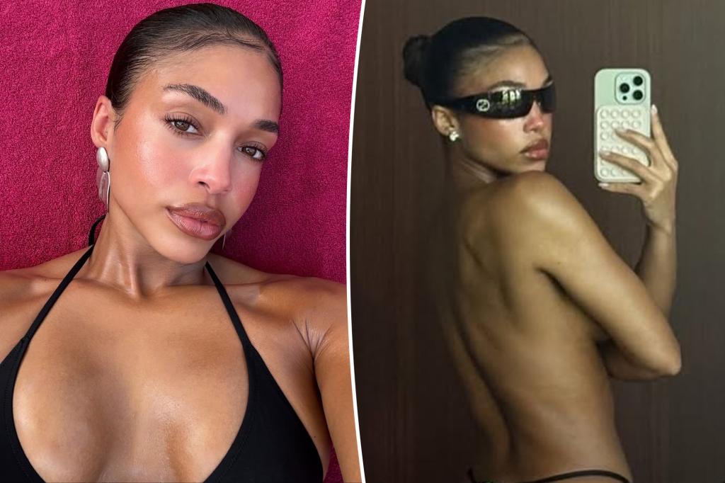 Lori Harvey flaunts vintage Gucci G-string on Mexican vacation with Damson Idris
