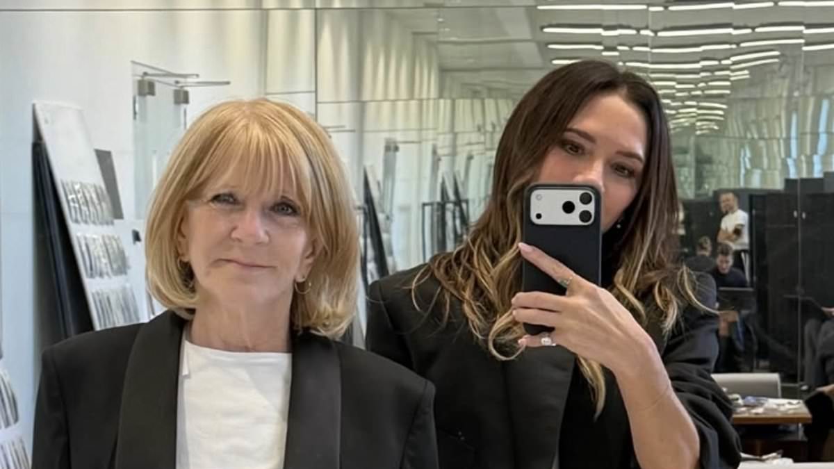 Victoria Beckham Treats Mums to Bespoke Fittings at London Flagship; Dad Approves