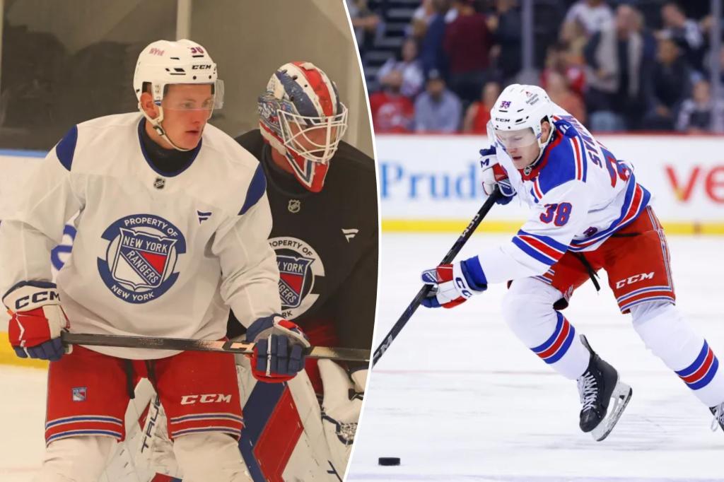 Rangers Prospect Adam Sykora Vows to Prove He’s Ready, Wherever the Season Starts