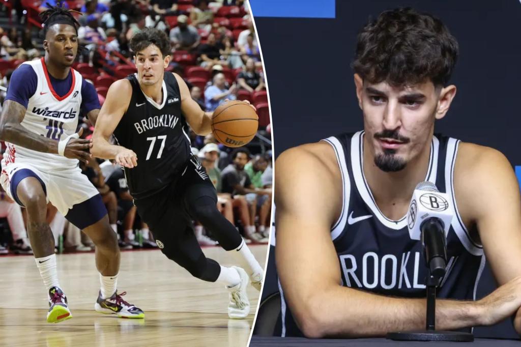 Ben Saraf impresses Nets with maturity, poise as 19-year-old rookie