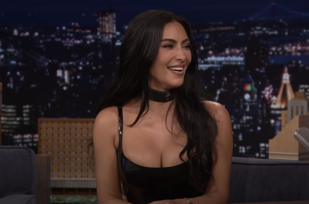 Kim Kardashian reveals hidden lip tattoo tied to Pete Davidson on Tonight Show
