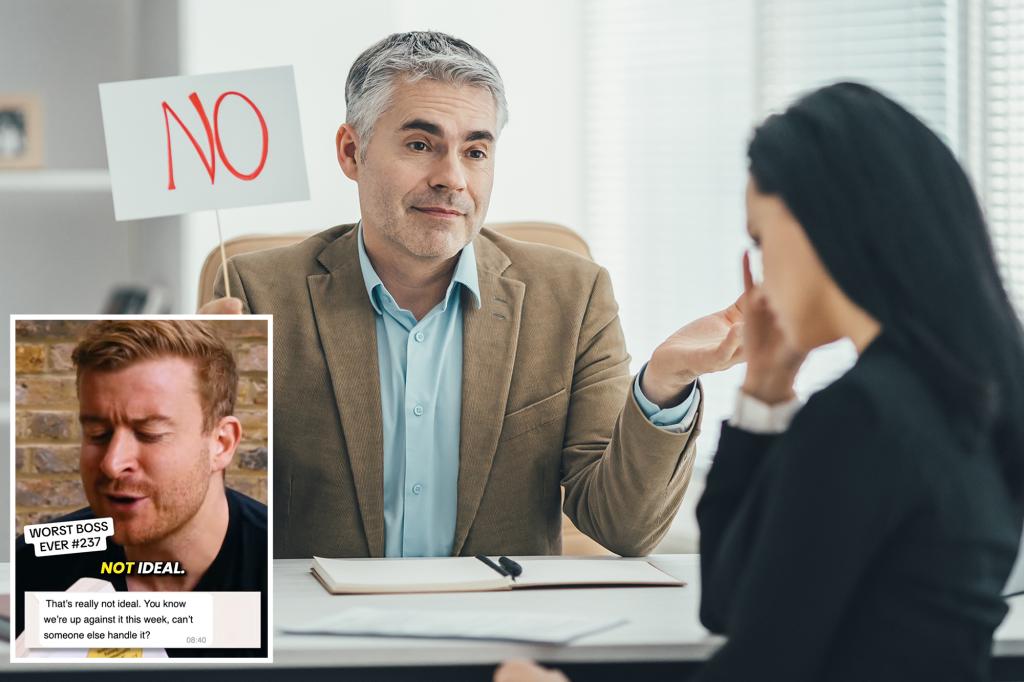 Online clip of ‘inhumane’ boss denying morning-off for sick child prompts workplace debate