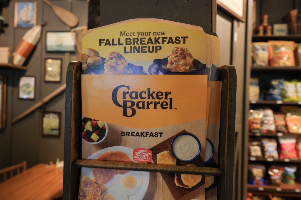 Cracker Barrel logo and branding image