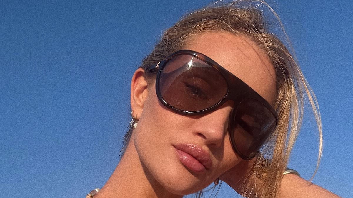 Rosie Huntington-Whiteley Shares Rare Family Moments on Greece Trip