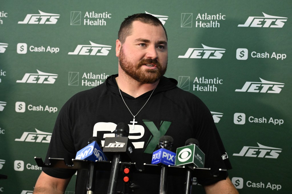 Harrison Phillips addresses reporters