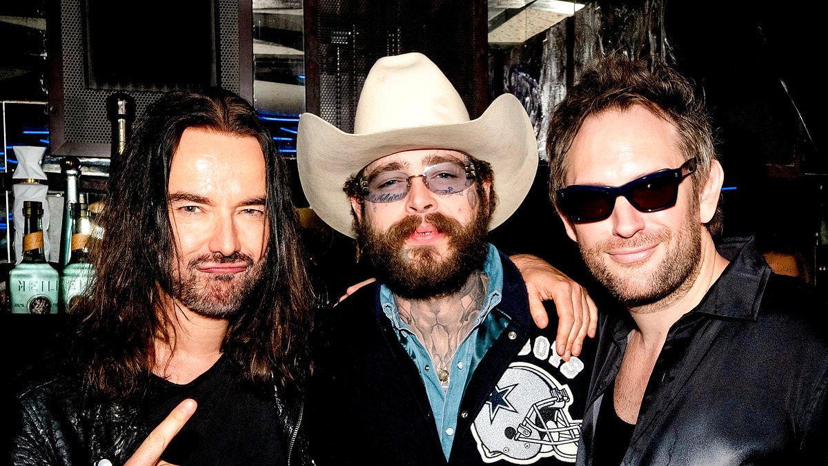 Post Malone hosts star-studded afterparty at Chelsea's Rex Rooms after London show