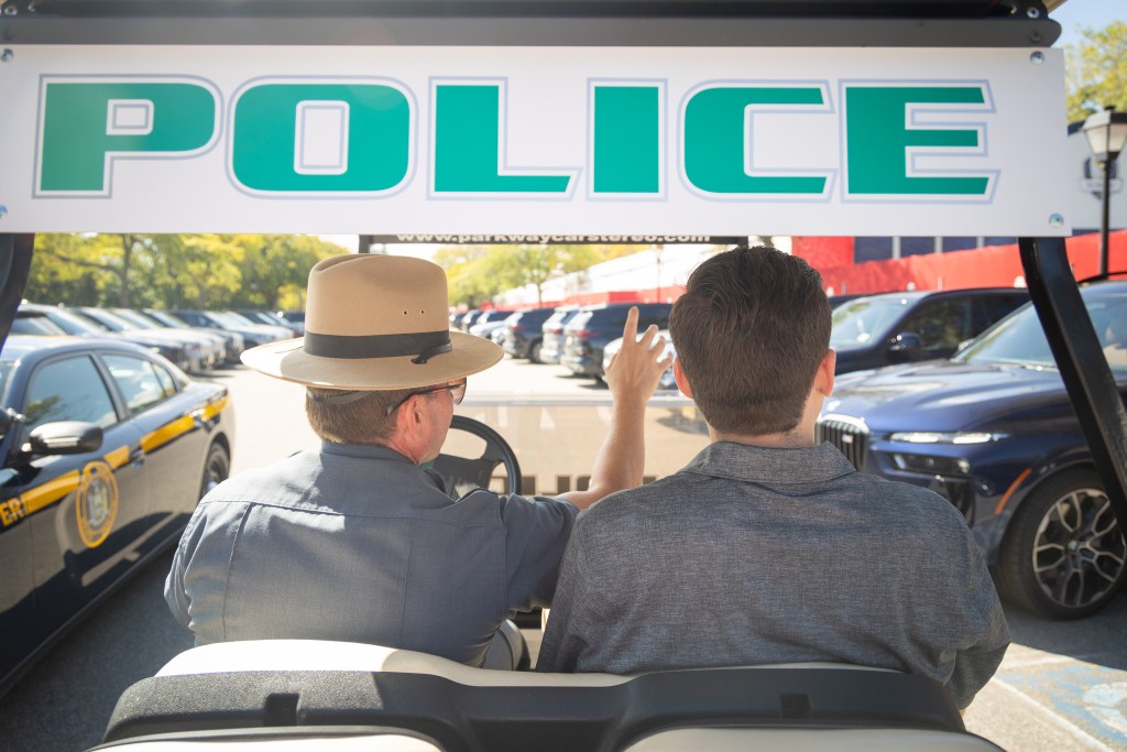 Ryder Cup security scene at Bethpage