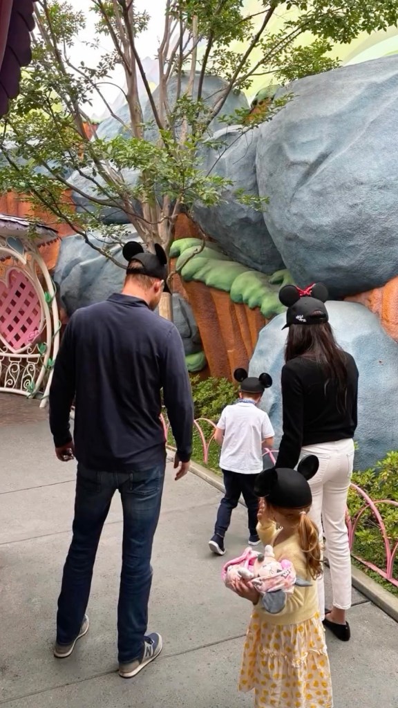 Meghan, Archie at Disneyland