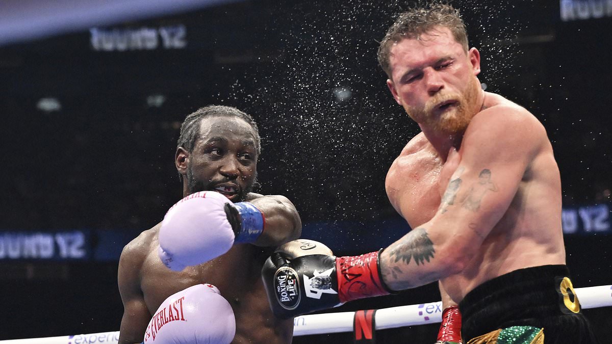 Crawford's left hand leaves Canelo 'gobsmacked' as Terence Crawford wins undisputed titles