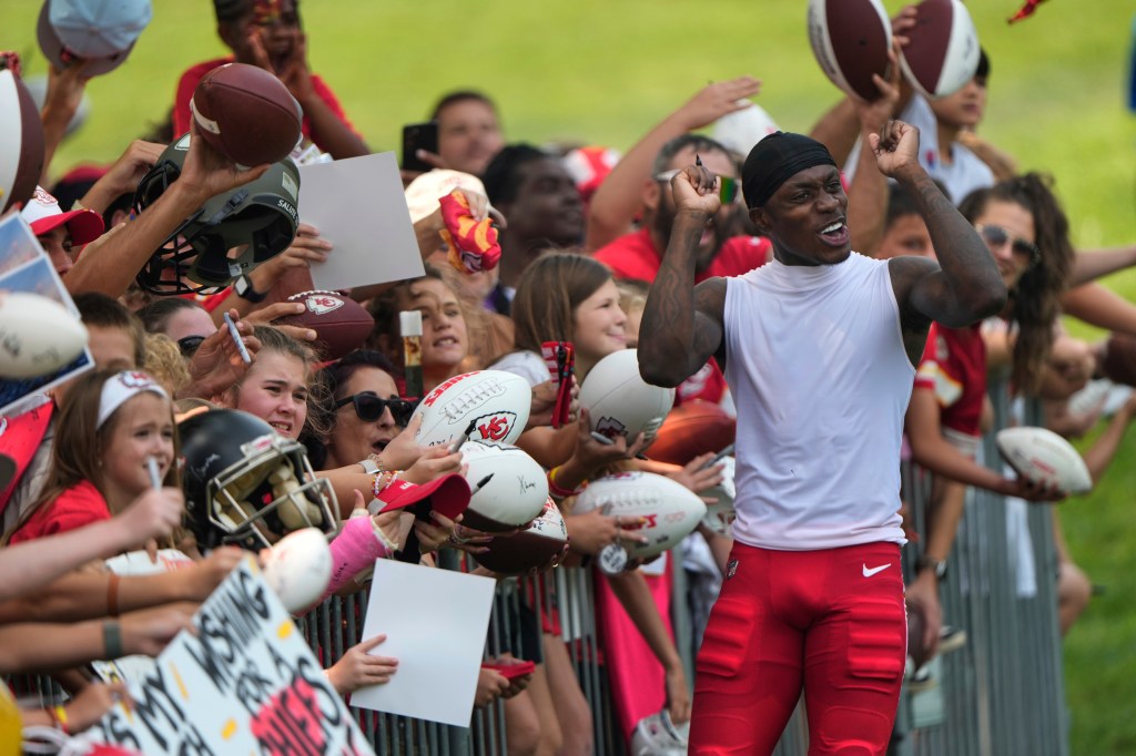 Chiefs wide receiver