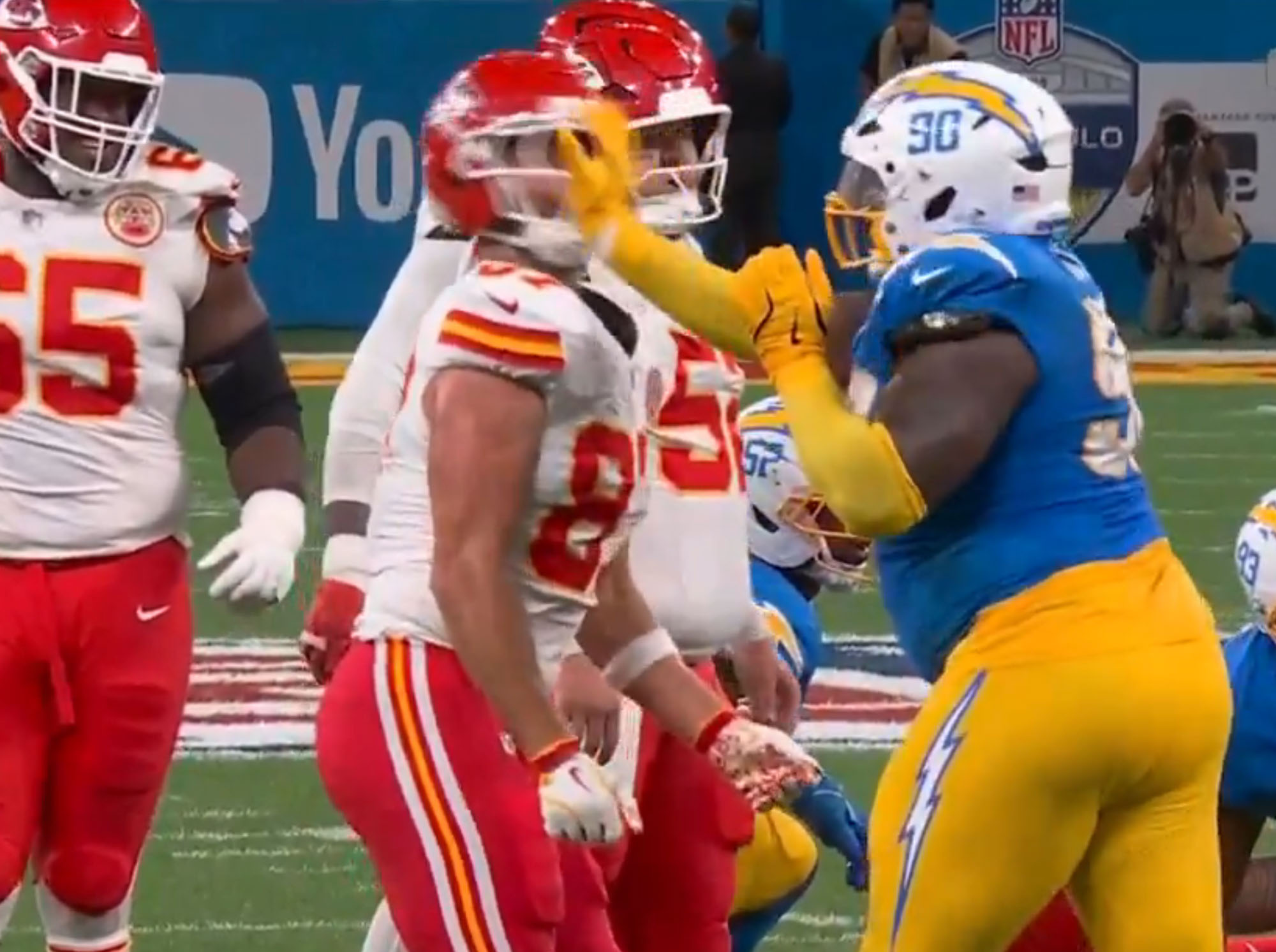 Andy Reid Questions Why Teair Tart Was Not Ejected After Slapping Travis Kelce