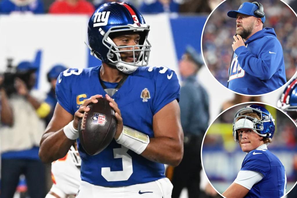 Giants' clock ticking on Russell Wilson as Daboll weighs Dart option