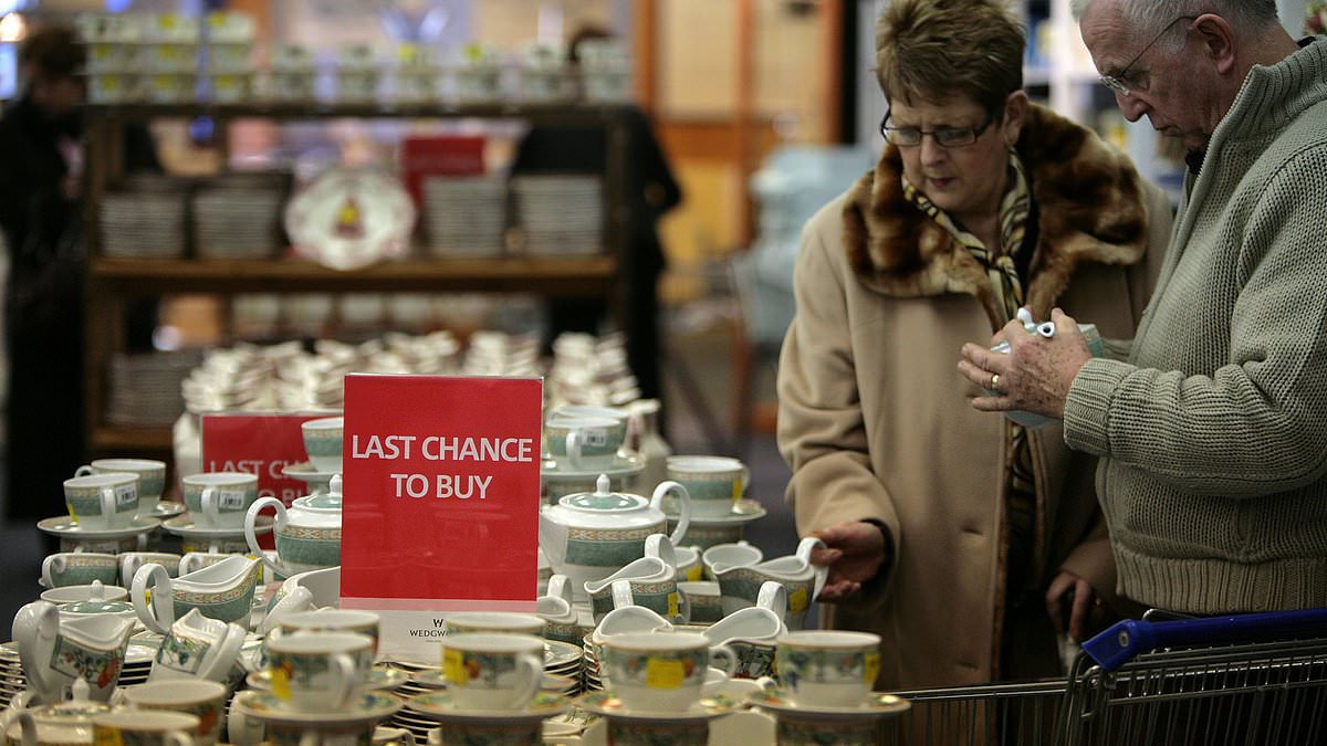 Wedgwood pausing production at Barlaston amid waning demand