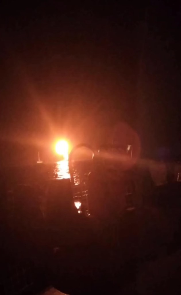 Sailing near Greece early Wednesday