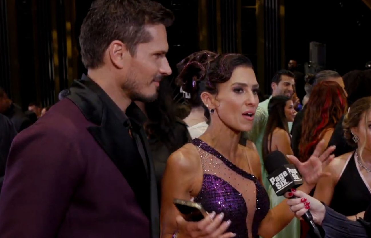 Hilaria Baldwin and Savchenko on DWTS