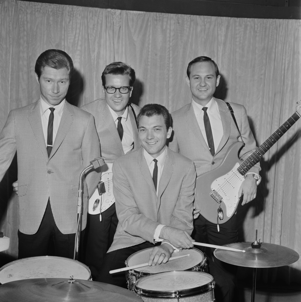 Sonny Curtis and band members in a 1965 photo