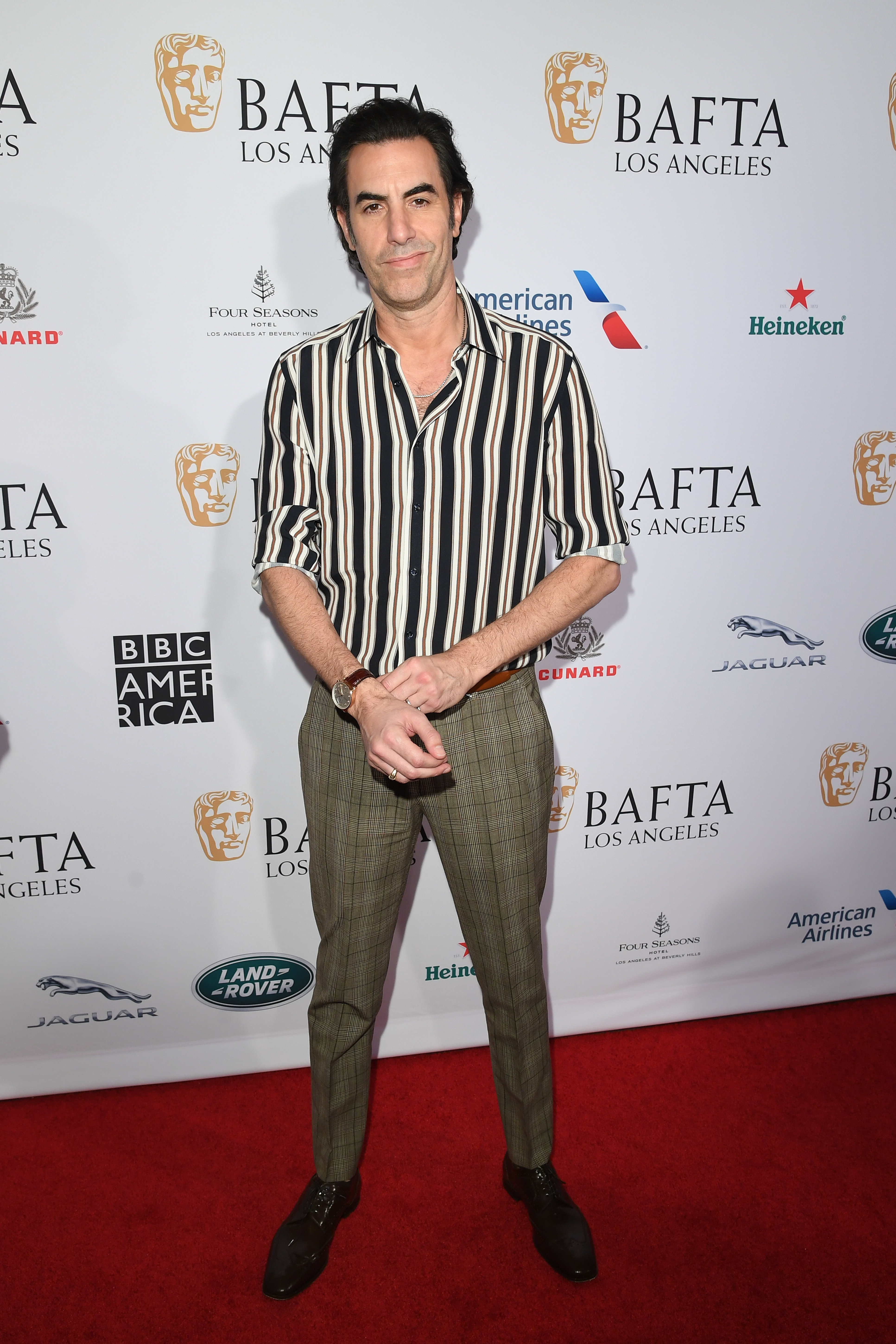 Sacha Baron Cohen attends Bafta ceremony