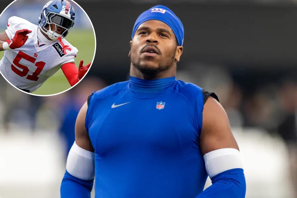 Giants rookie Abdul Carter says he channels Lawrence Taylor, embraces 'baddest player' mentality