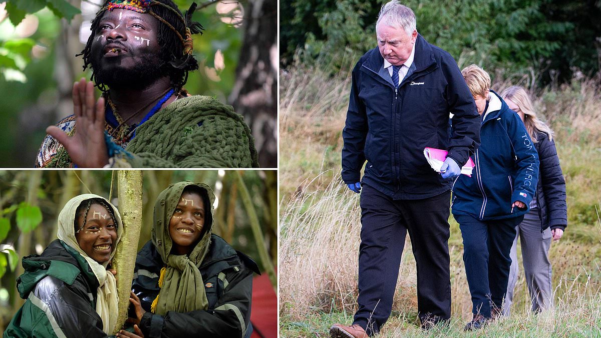 Second eviction notice served to 'Kingdom of Kubala' camping in Scots woods