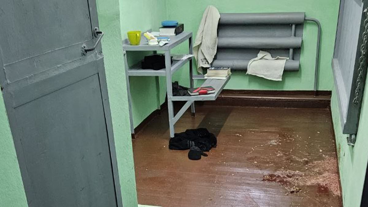 Photographs of Alexei Navalny’s Arctic cell published as wife says lab tests show poisoning