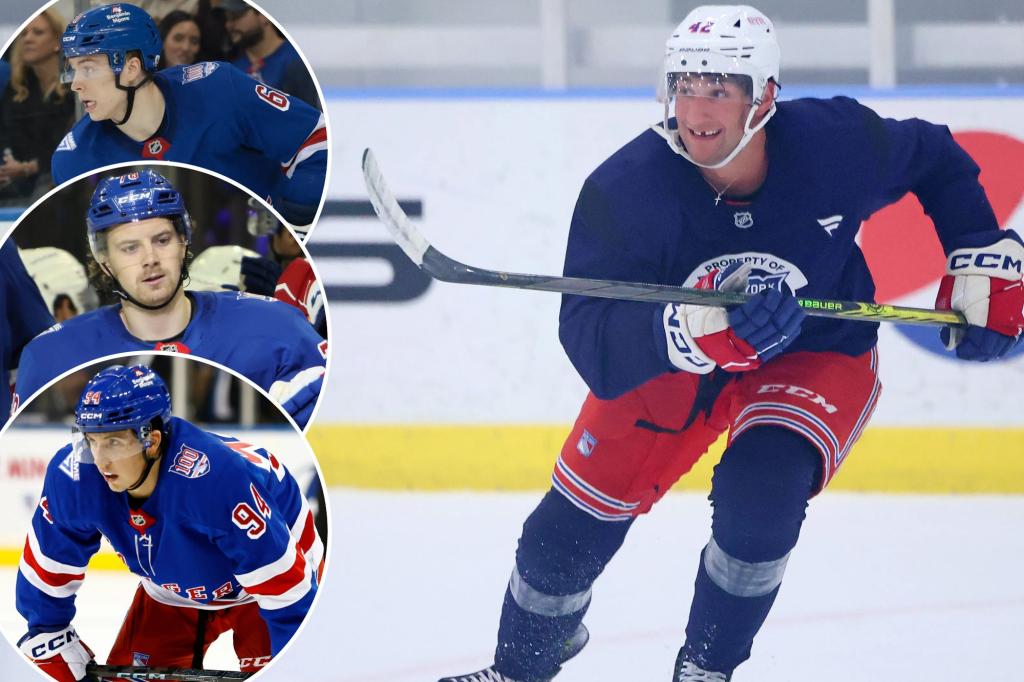 Rangers give long look to quartet of young players in training camp