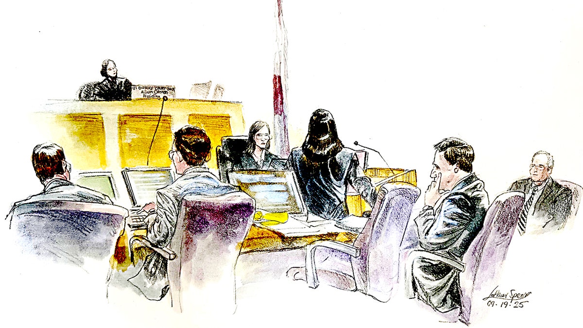 Court sketch Sept. 19