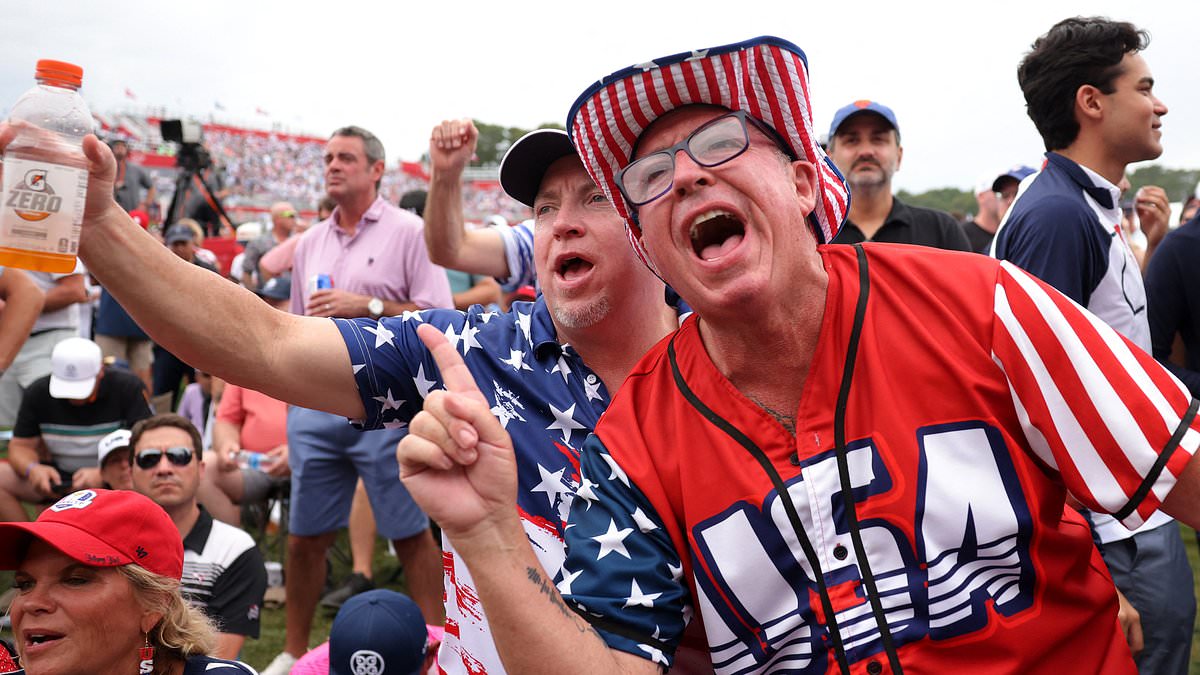US fans flood Ryder Cup galleries as Europe faces 'bear pit' at Bethpage Black