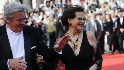 Claudia Cardinale at Cannes, 2010