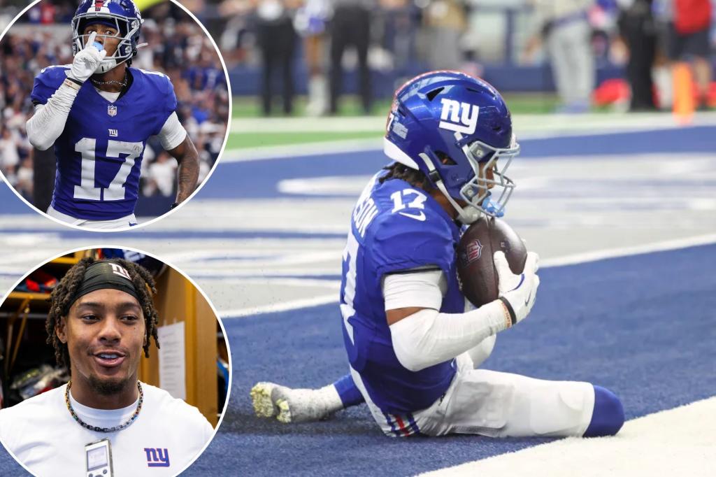 Wan’Dale Robinson says breakout Giants season in contract year taking shape