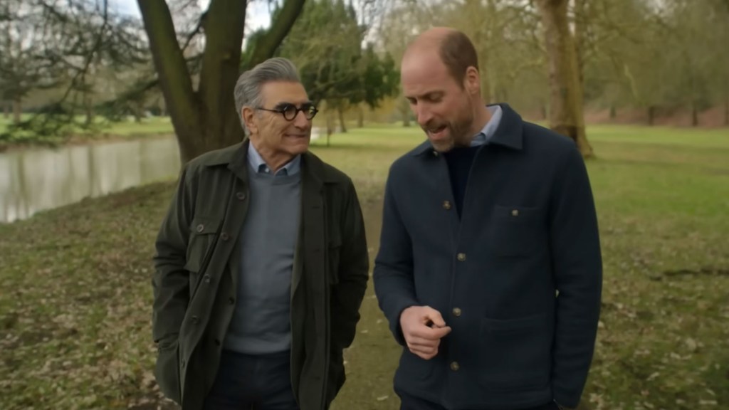 Prince William and Eugene Levy pub