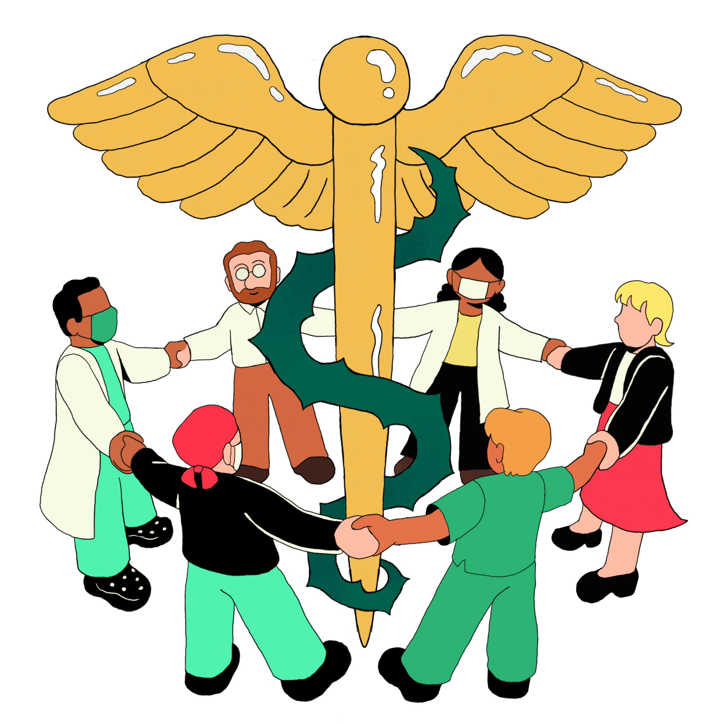 Photo of a clinician preparing a syringe