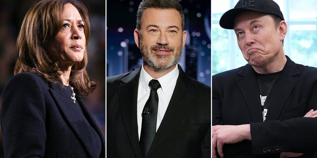 Kamala Harris, Jimmy Kimmel, Elon Musk