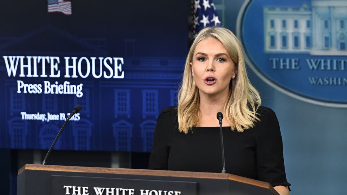 Karoline Leavitt at the White House