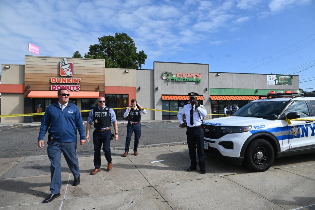 Authorities at the scene