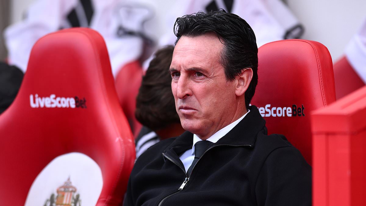 Sunderland 1-1 Aston Villa: Emery’s fury, a red card and late Isidor leveller