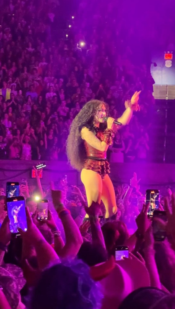 Chappell Roan with brunette hair