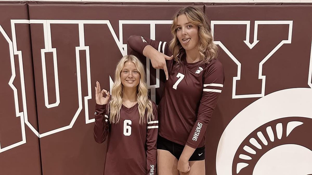 16-year-old 6-foot-8 volleyball player goes viral after dominating high school match