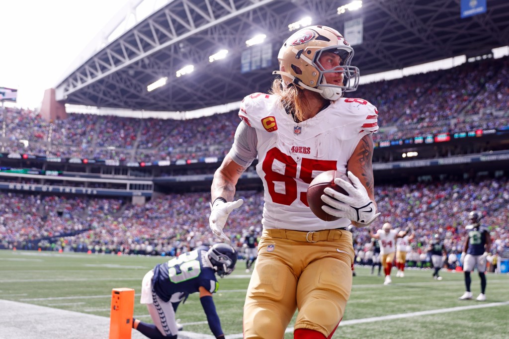 49ers lose George Kittle to hamstring; Brock Purdy’s status uncertain after opener
