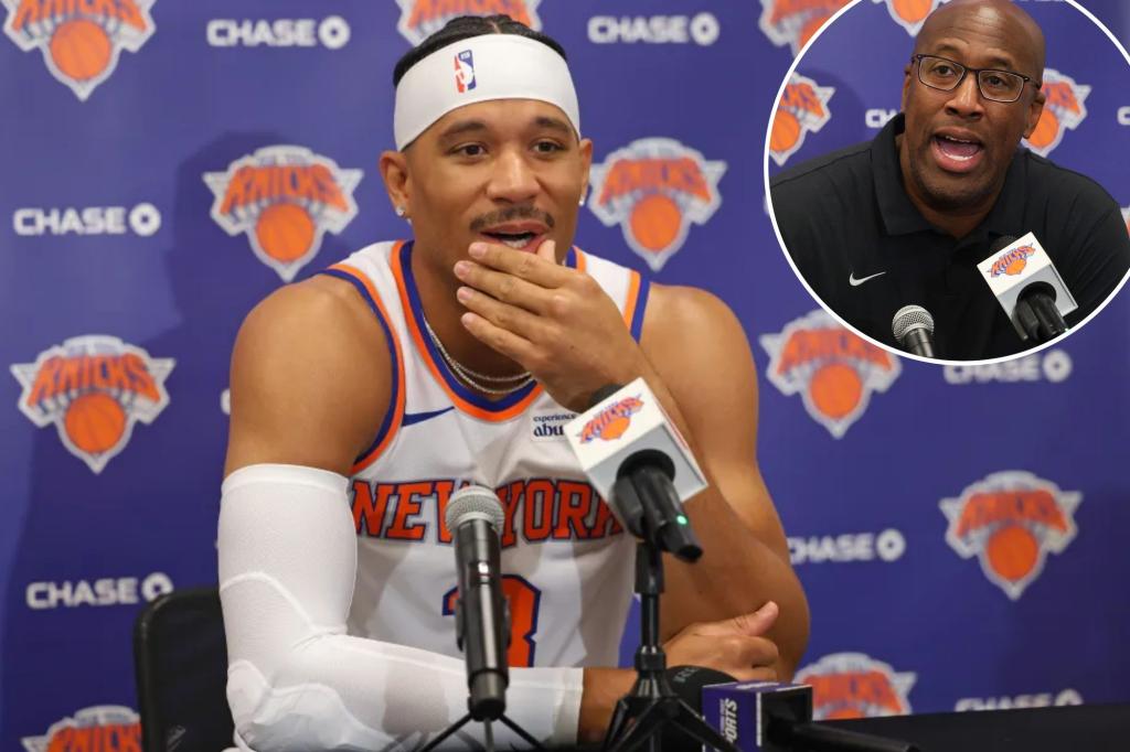 Hart open to coming off bench as Knicks plan deeper rotation ahead of camp