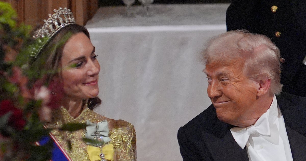 Trump lauds Kate Middleton at Windsor banquet during second UK state visit