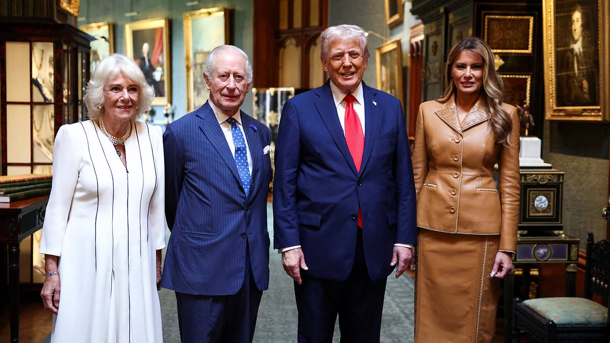 Trump departs Windsor for Chequers as UK hosts high-stakes talks with Starmer