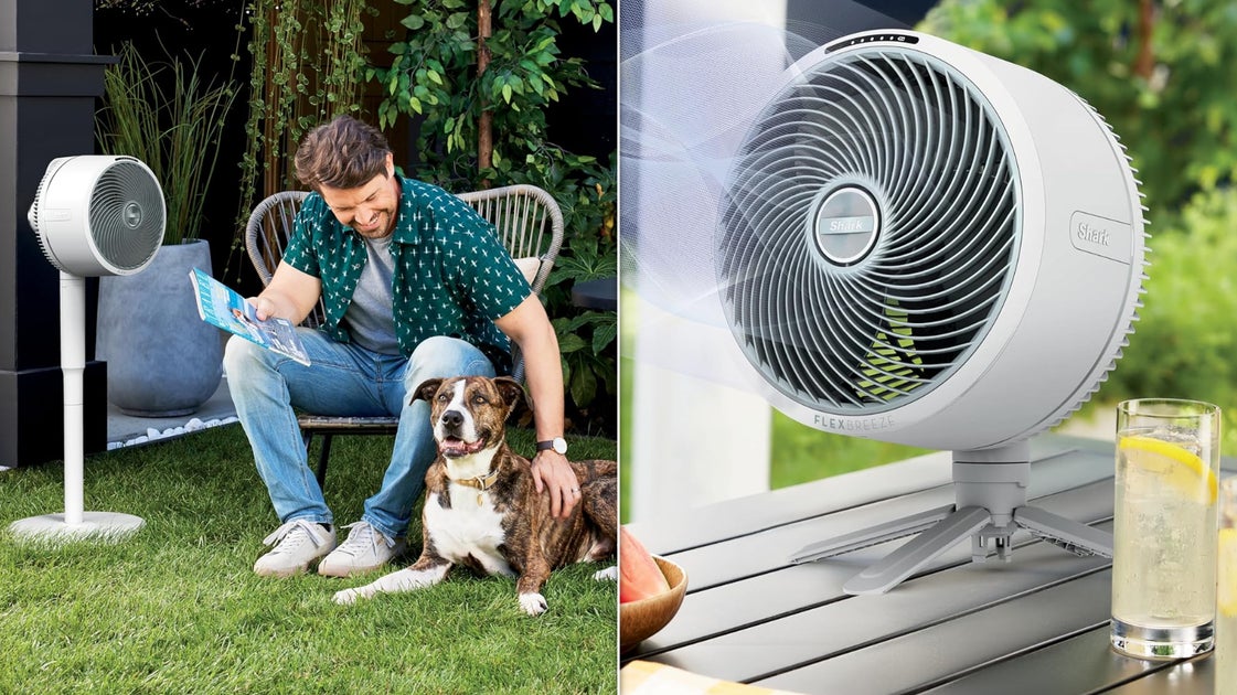 Shark’s FlexBreeze Fan Hits 50% Off on Amazon, Offering Cordless, Misting and Convertible Use