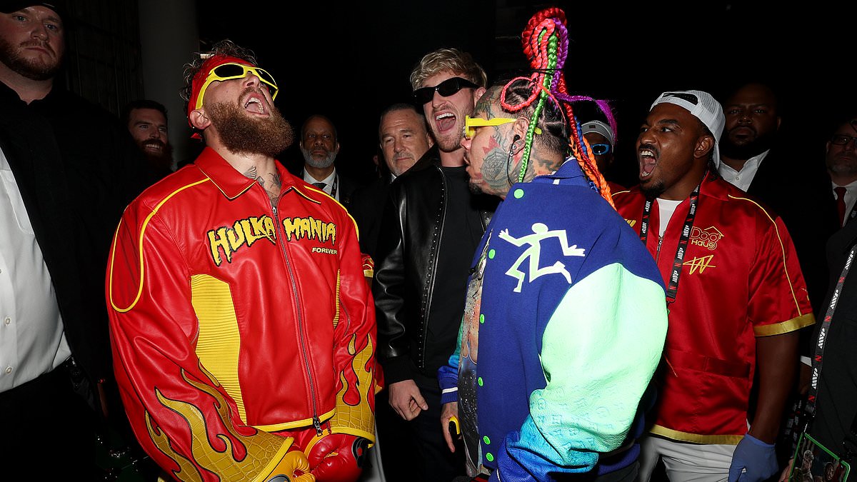 Tekashi 6ix9ine sparks controversy at Jake Paul ringwalk ahead of prison return
