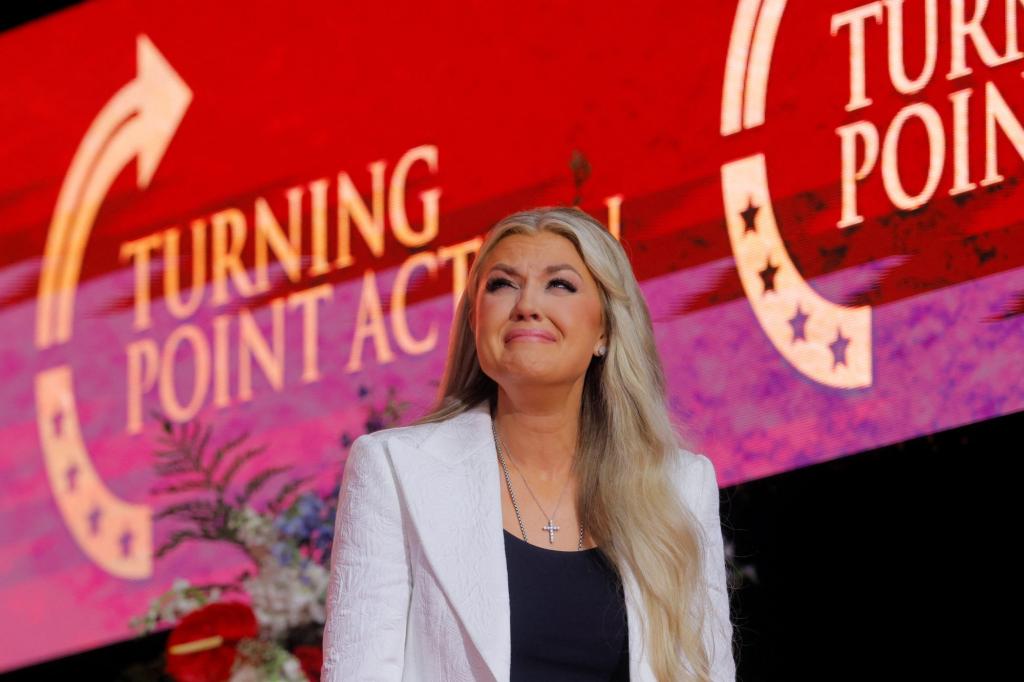 Erika Kirk forgives shooter at Charlie Kirk memorial as Turning Point USA momentum grows