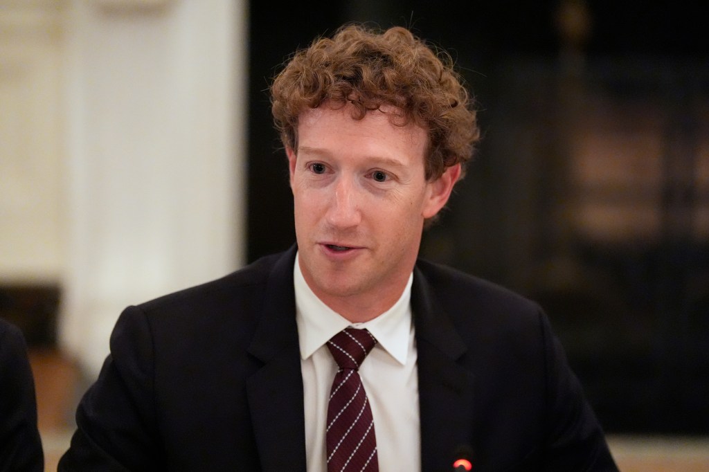 Mark Zuckerberg at a public event