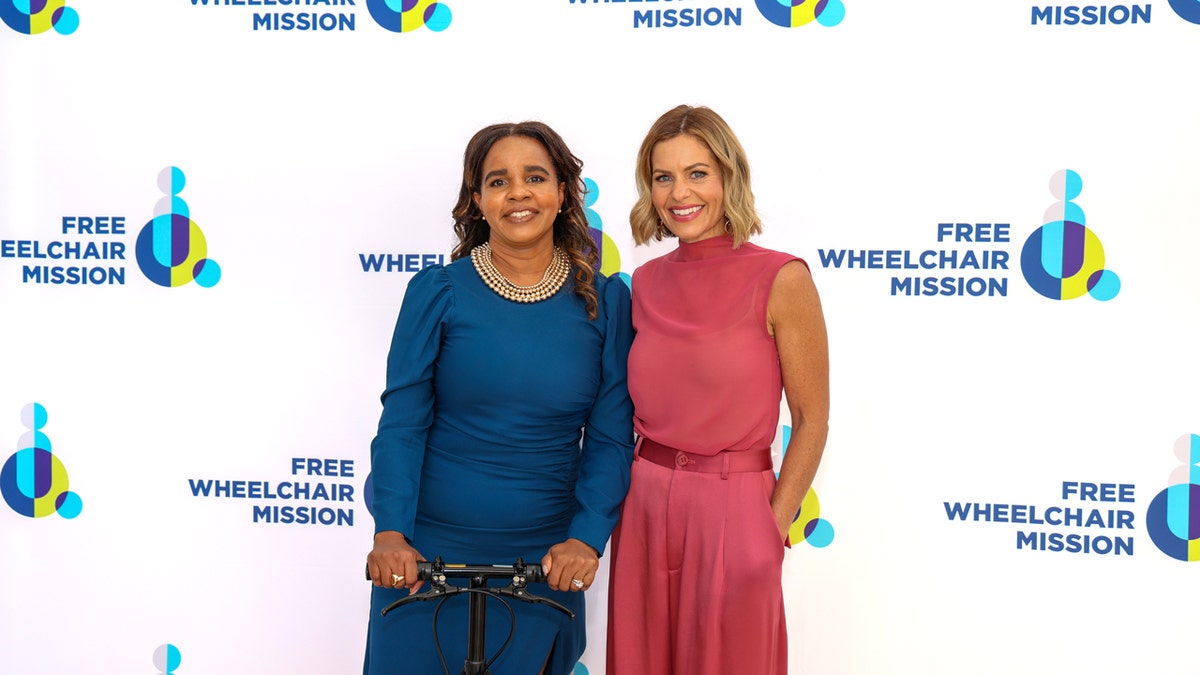 Nuka Hart with Candace Cameron Bure