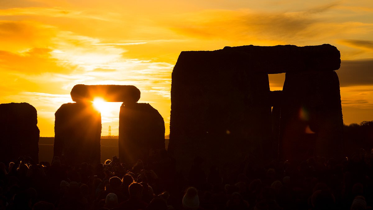 Winter Solstice signals return of daylight in Britain as solstice sun stands still at 15:03 GMT
