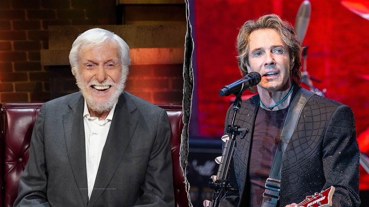 Dick Van Dyke and Rick Springfield after the incident