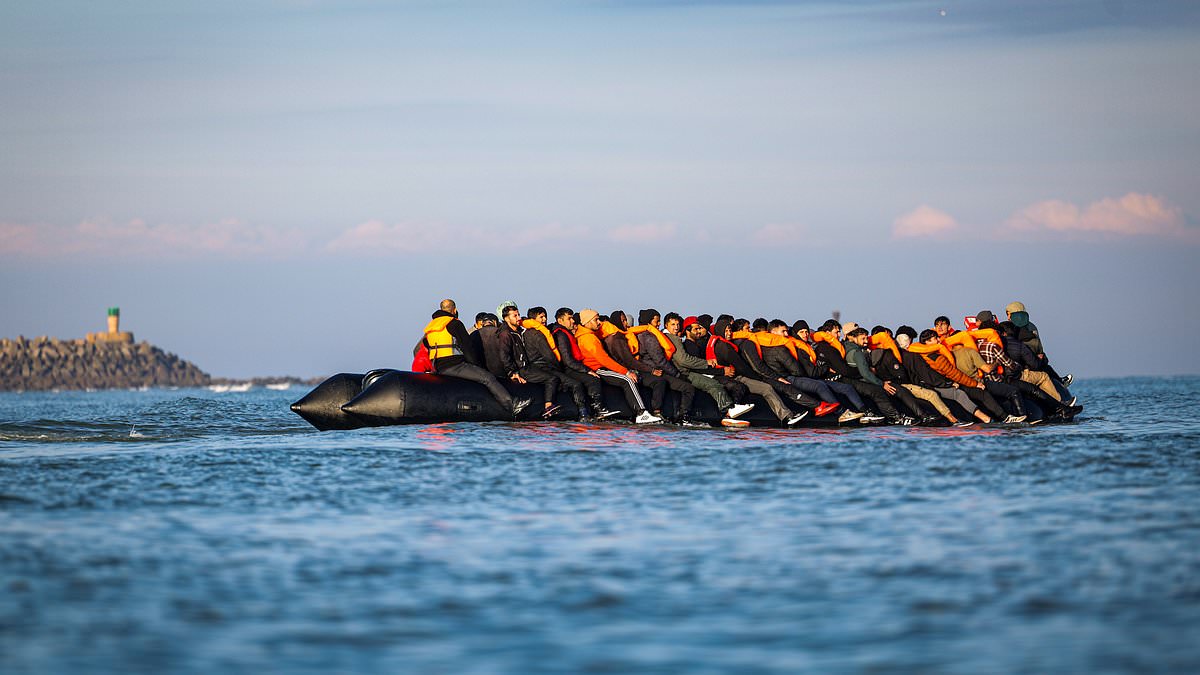 Child dies after falling from crowded migrant boat in English Channel as dinghy continues to Britain