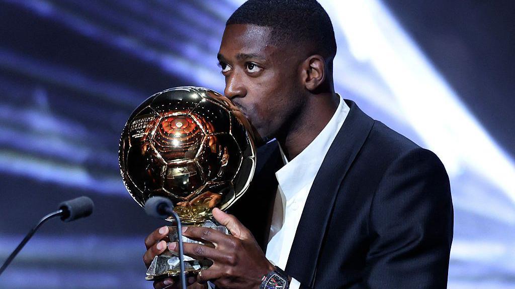 Dembele wins Ballon d'Or as PSG seal historic treble